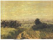 Claude Monet View to the plain of Argenteuil painting